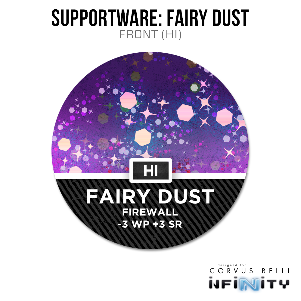 Infinity N5 Acrylic Token: Fairy Dust (HI) – Warsenal