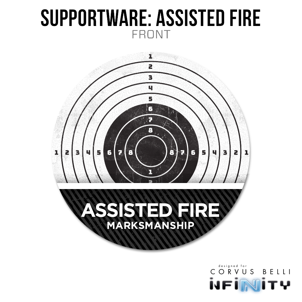 Infinity N5 Acrylic Token: Assisted Fire – Warsenal