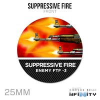 Infinity N5 Acrylic Token: Suppresive Fire
