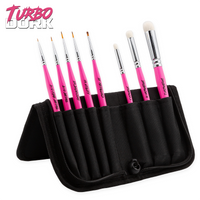 Fauxlinsky Brush Set w/ Stand Case (8 Brushes)