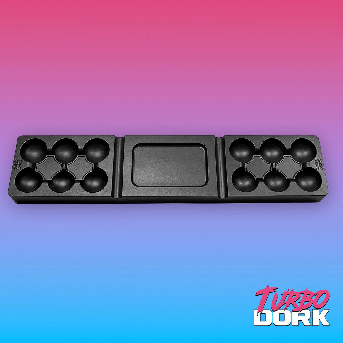 Turbo Dork Large Black Silicone Dry Palette