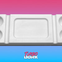 Turbo Dork Large White Silicone Dry Palette