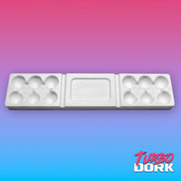 Turbo Dork Large White Silicone Dry Palette