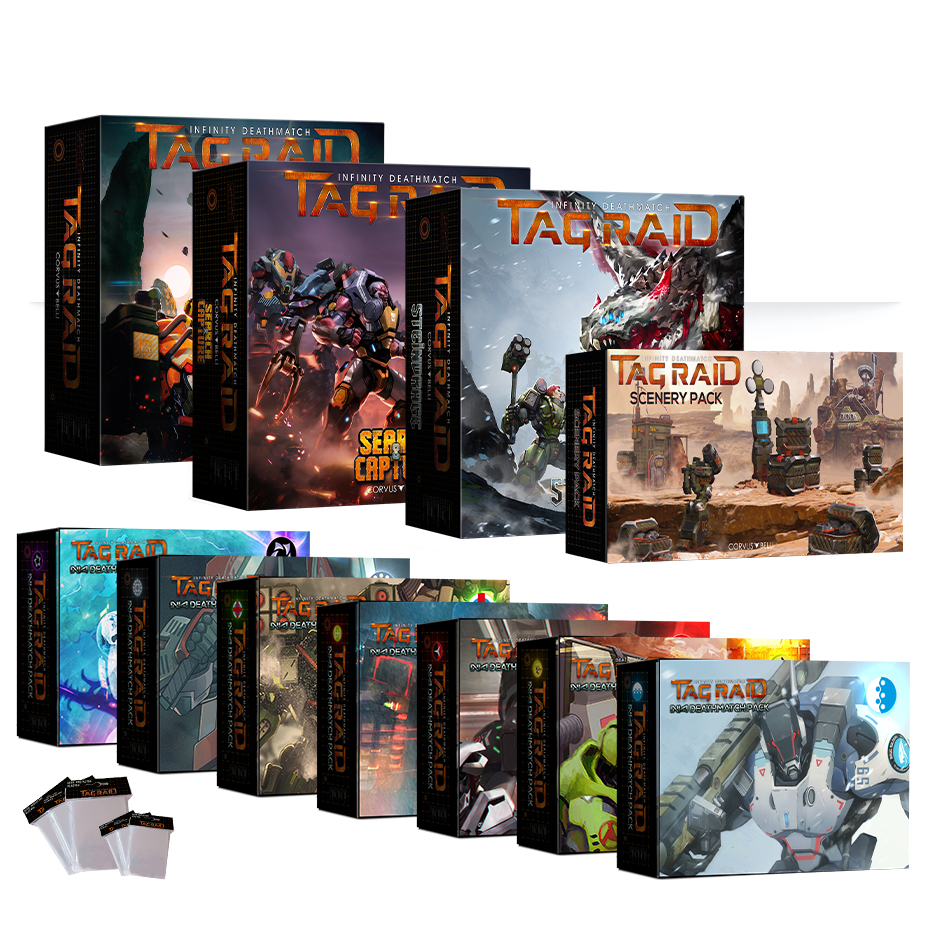 Infinity Deathmatch: TAG Raid ALL-IN Bundle w/ Platinum Miniatures