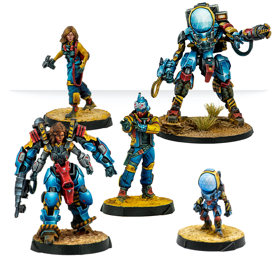 Infinity Deathmatch: TAG Raid ALL-IN Bundle w/ Platinum Miniatures