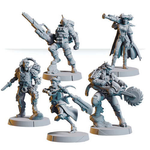 Infinity Deathmatch: TAG Raid Bundle w/ Platinum Miniatures