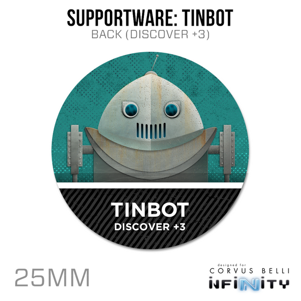 Infinity N5 Acrylic Token: Tinbot (Discover +3)