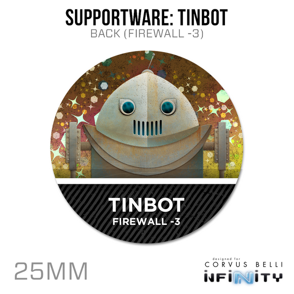 Infinity N5 Acrylic Token: Tinbot (Firewall -3)