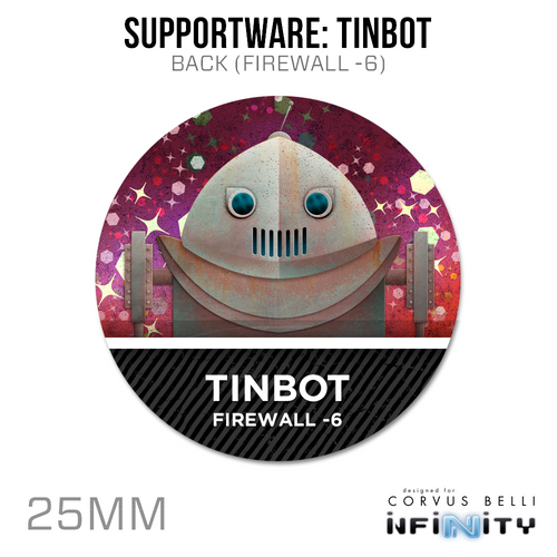 Infinity N5 Acrylic Token: Tinbot (Firewall -6)