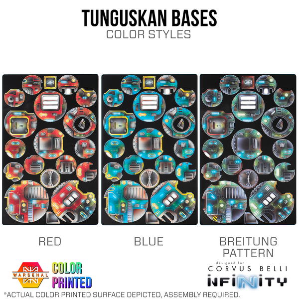 Tunguskan Bases [Color Printed]
