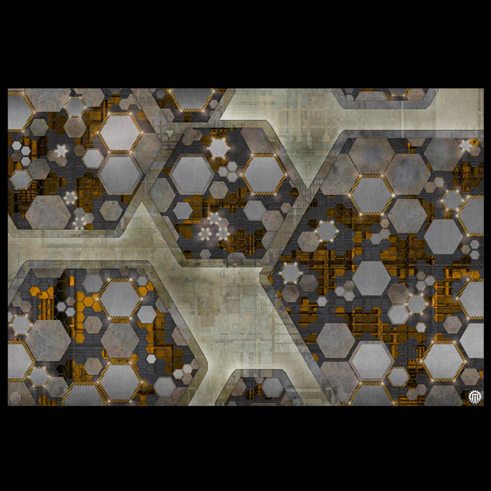 Mats By Mars: Quinfinity Citrine Tabletop Mat (48x48")