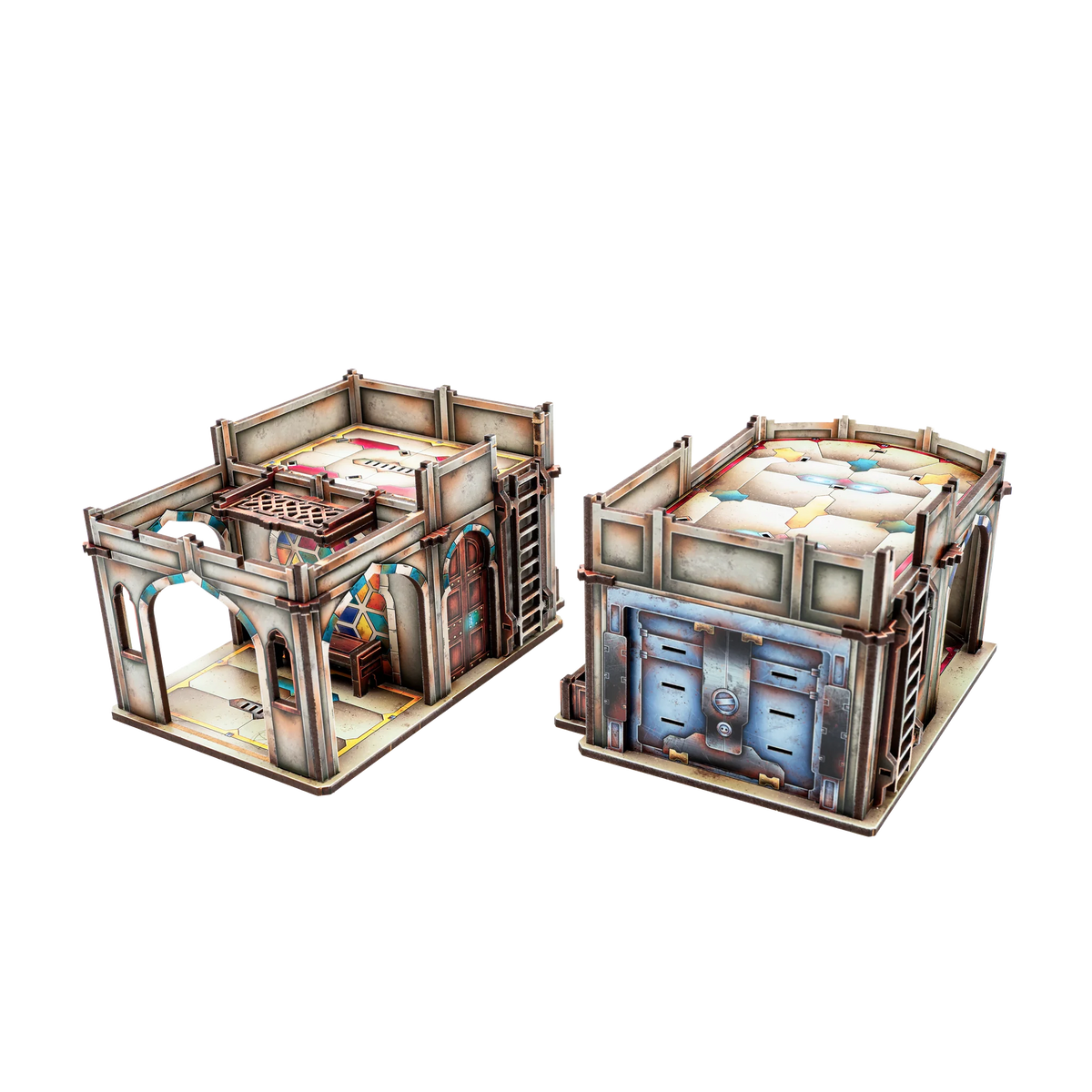 Alcazaba Utility Buildings — Color Printed