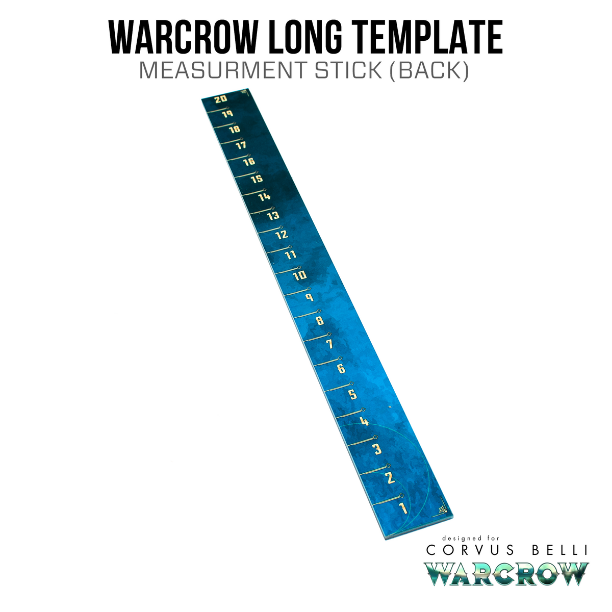 Warcrow Measurement Ruler