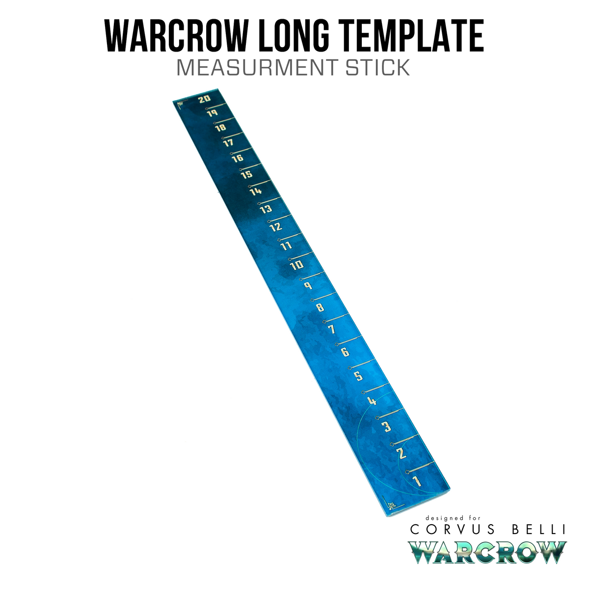 Warcrow Measurement Ruler