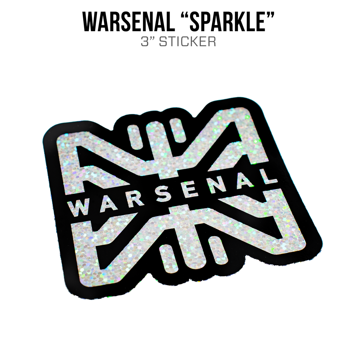 Warsenal Sparkle Sticker