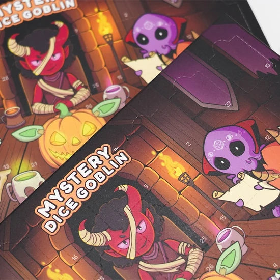 Mystery Dice Goblin: 2026 Halloween Countdown Calendar