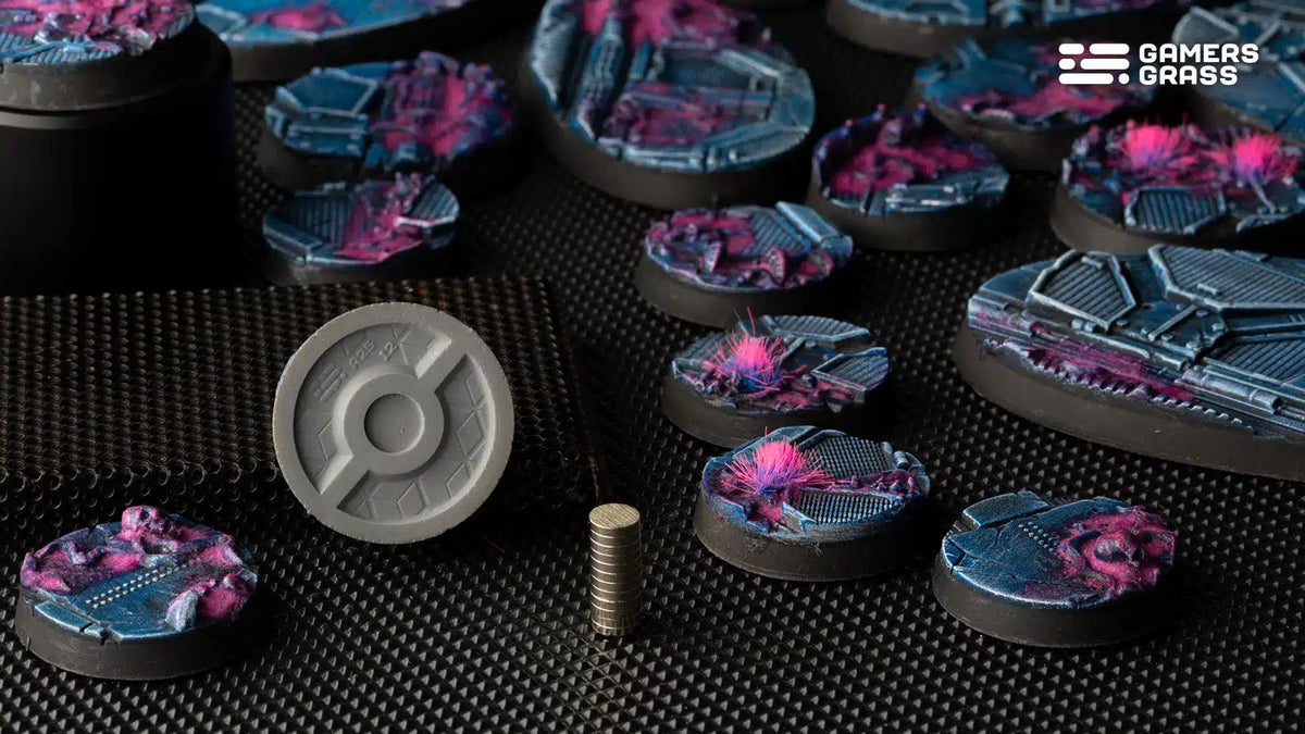 Alien Infestation Bases, Round 25mm (x10)