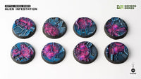 Bases - Alien Infestation, Round 32mm (x8)