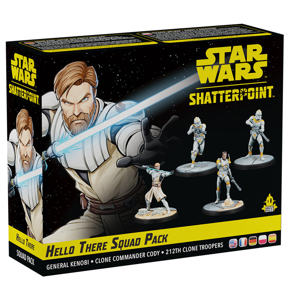 Star Wars: Shatterpoint - Hola - Paquete del escuadrón General Obi-Wan Kenobi
