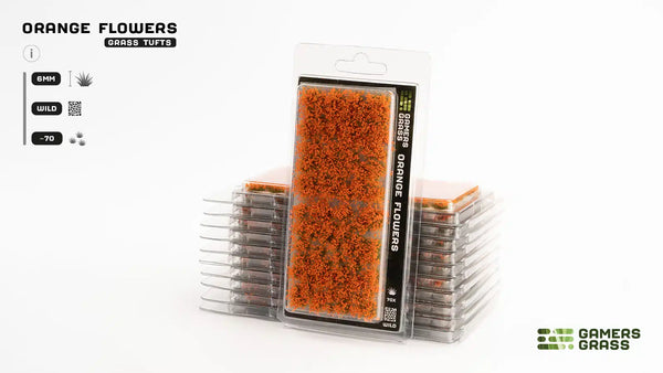 Orange Flowers - Wild
