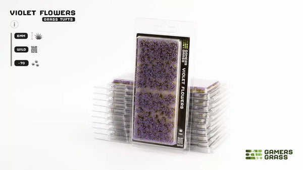 Violet Flowers - Wild