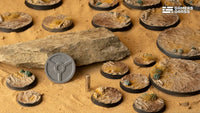 Bases - Deserts of Maahl, Round 32mm (x8)