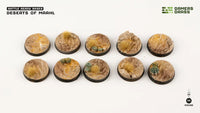 Bases - Deserts of Maahl, Round 25mm (x10)