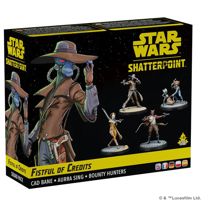 Star Wars: Shatterpoint - Fistful of Credits: Cad Bane Squad Pack [AUGUST PRE-ORDER]