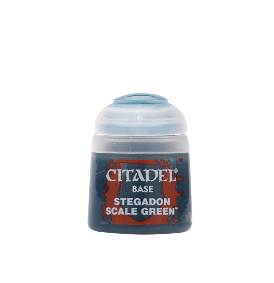 Warhammer Colour Stegadon Scale Green Base paint 12ml