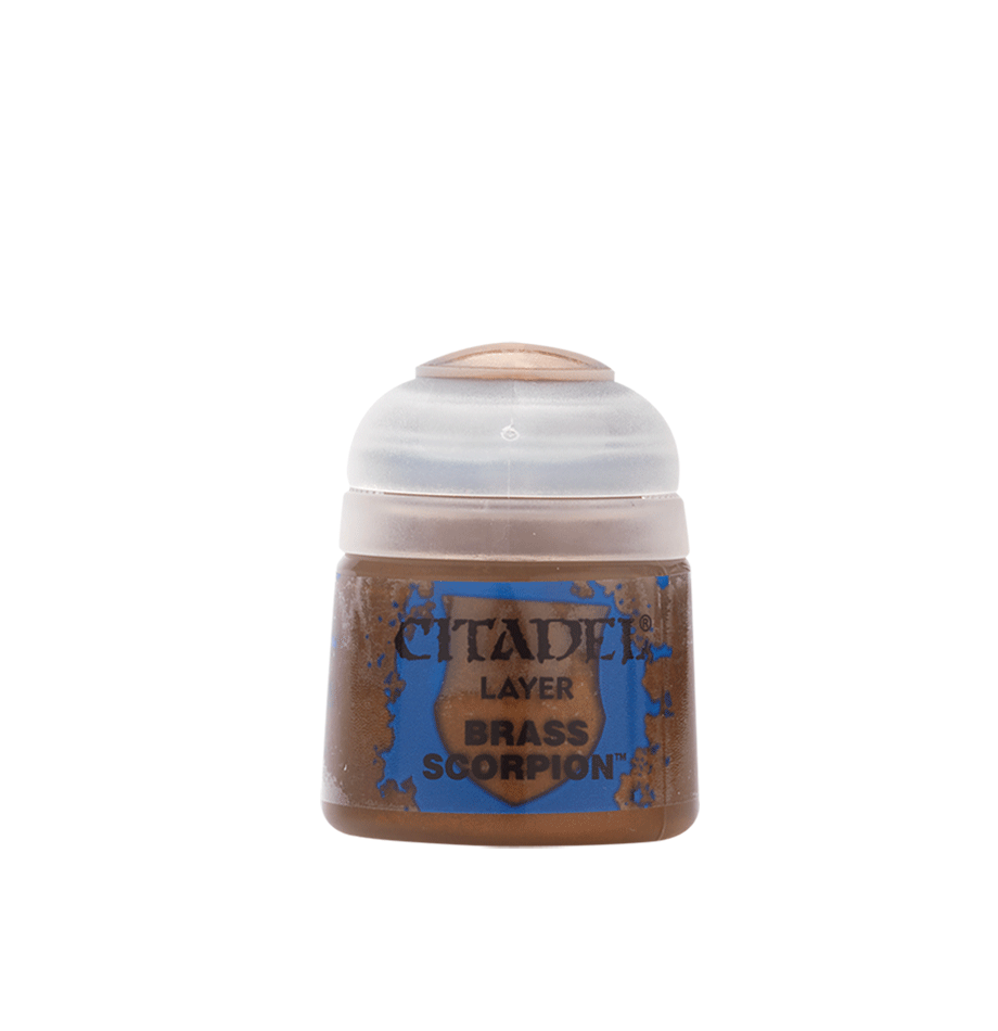 Warhammer Colour Brass Scorpion Layer paint 12ml