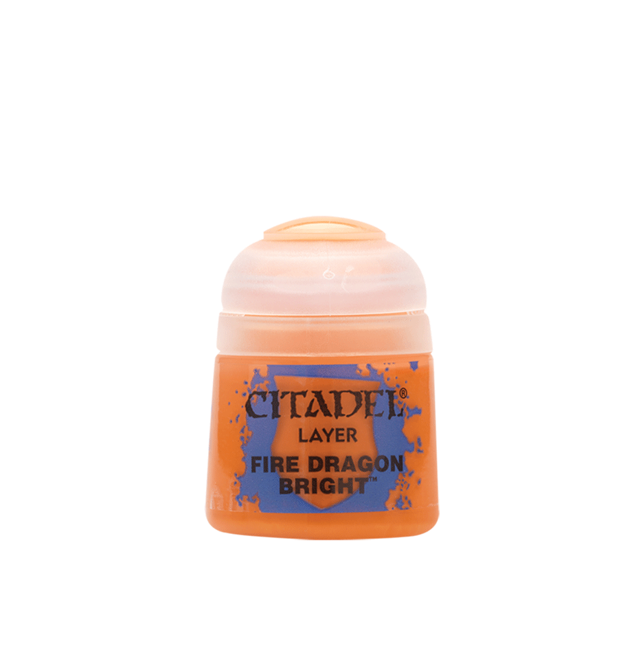 Pintura para capas Citadel: Dragón de fuego brillante (12 ml)