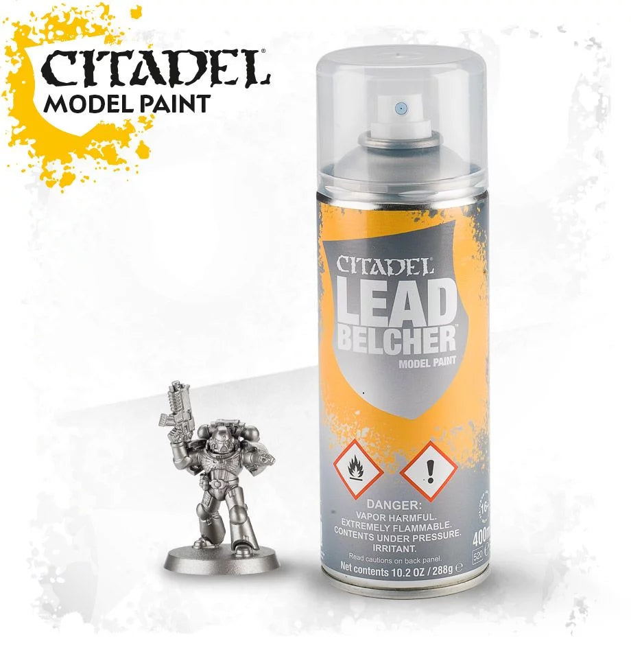 Citadel Spray Paint: Leadbelcher (400ml)