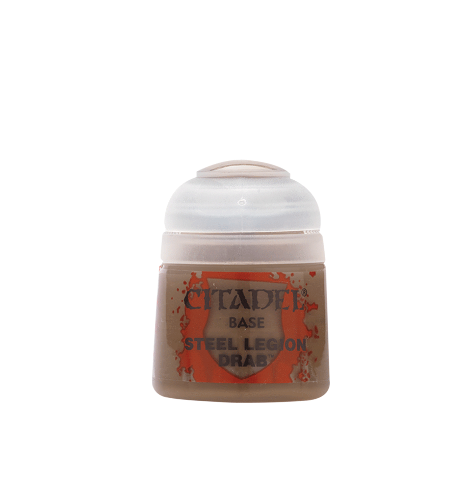 Warhammer Colour Steel Legion Drab Base paint 12ml