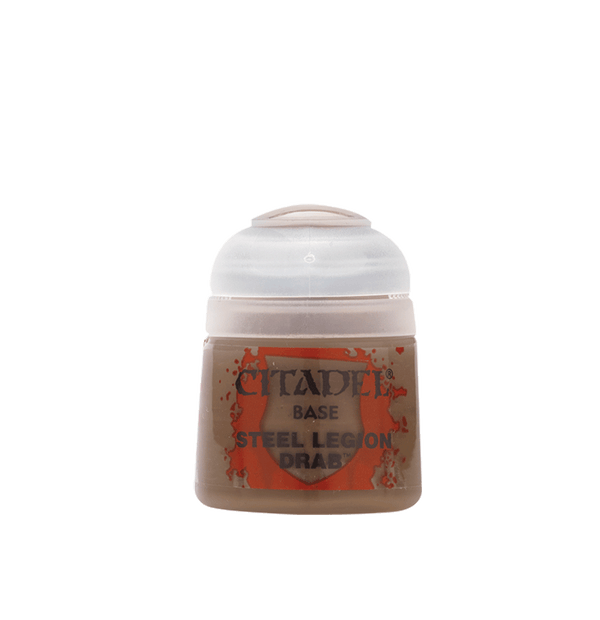 Warhammer Colour Steel Legion Drab Base paint 12ml