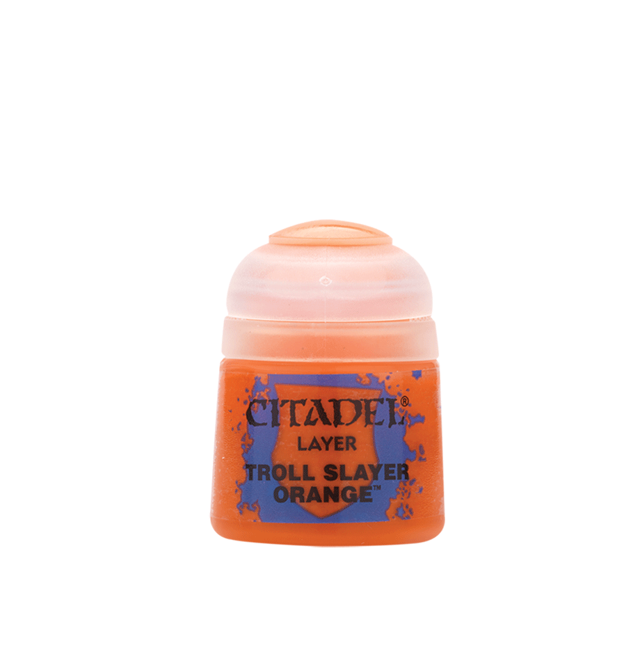 Warhammer Colour Troll Slayer Orange Layer paint 12ml