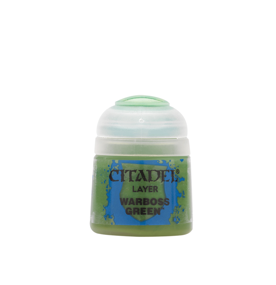 Warhammer Colour Warboss Green Layer paint 12ml