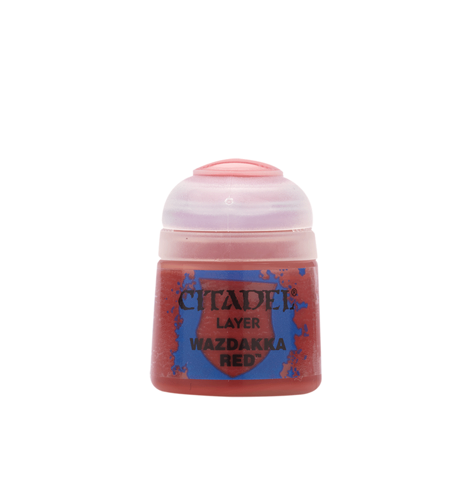 Warhammer Colour Wazdakka Red Layer paint 12ml