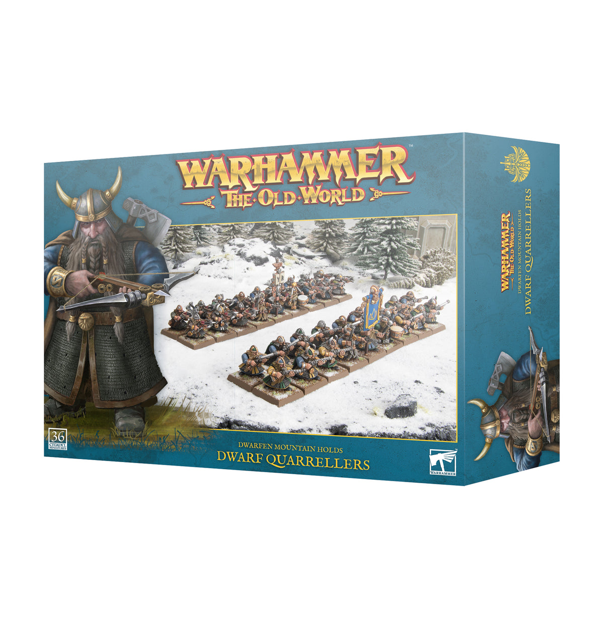 Warhammer The Old World: Dwarfen Mountain Holds Dwarf Quarellers
