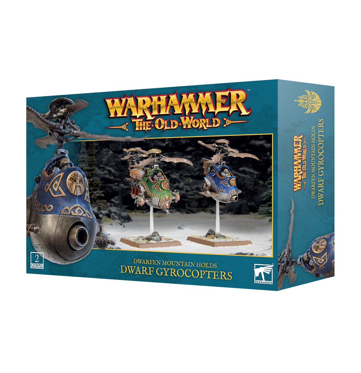 Warhammer The Old World: Dwarfen Mountain Holds Dwarf Gyrocoptors