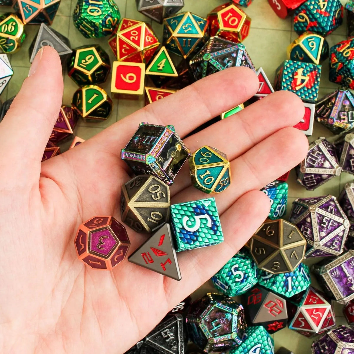 Mystery Dice Goblin: Mystery Metal Dice