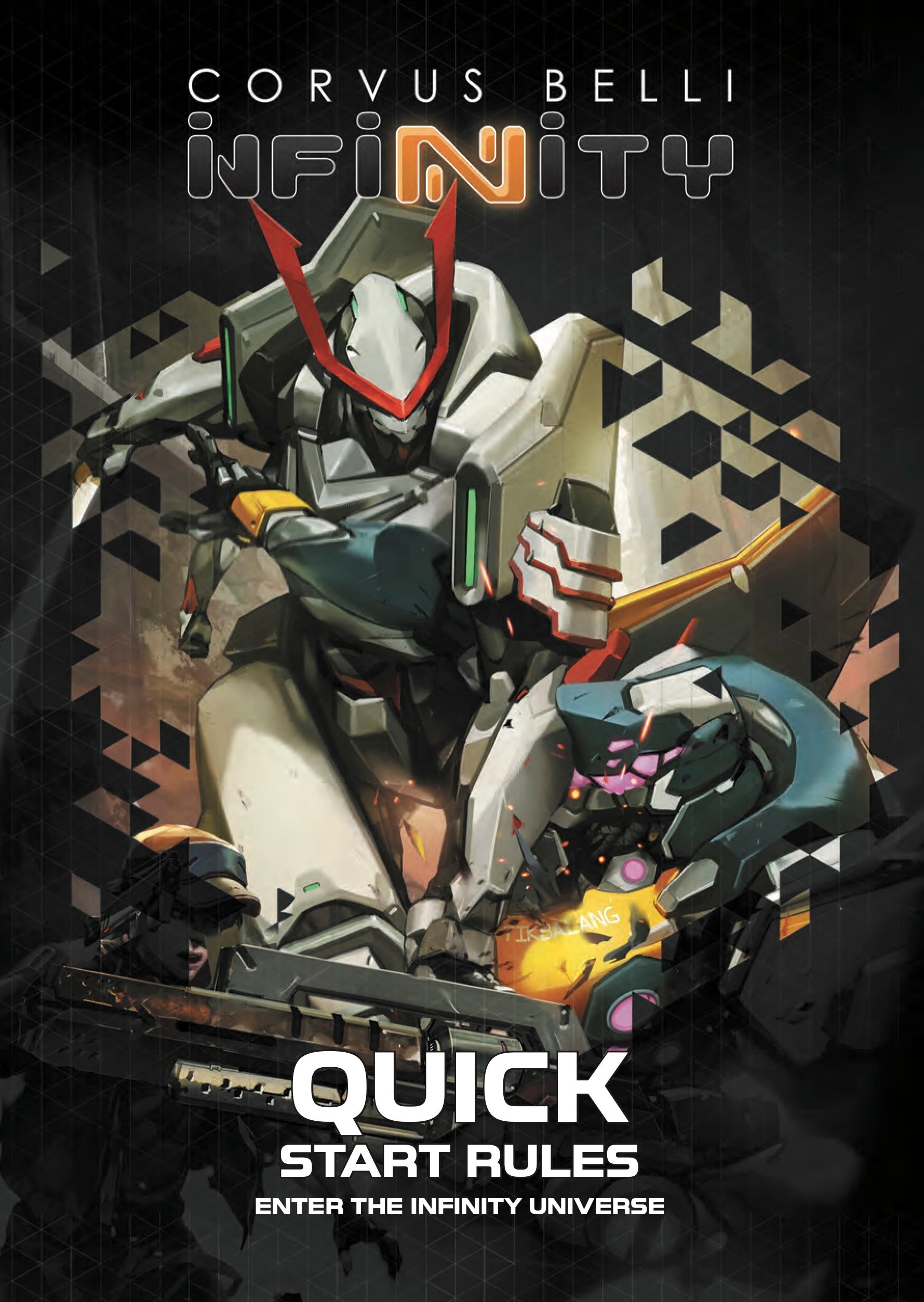 Infinity Operating Game Quick Start Rules for Infinity the Game by Corvus Belli – Warsenal