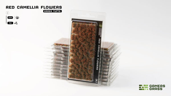 Red Camellia Flowers