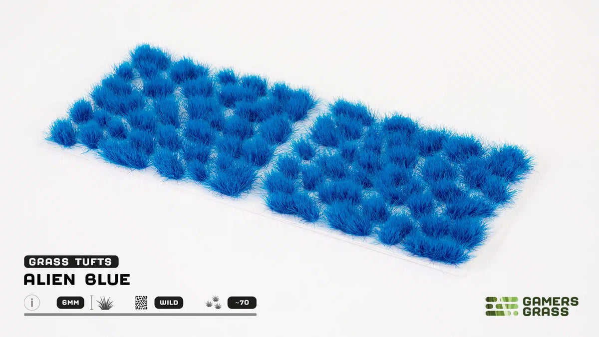 Alien Blue Tufts 6MM - Wild