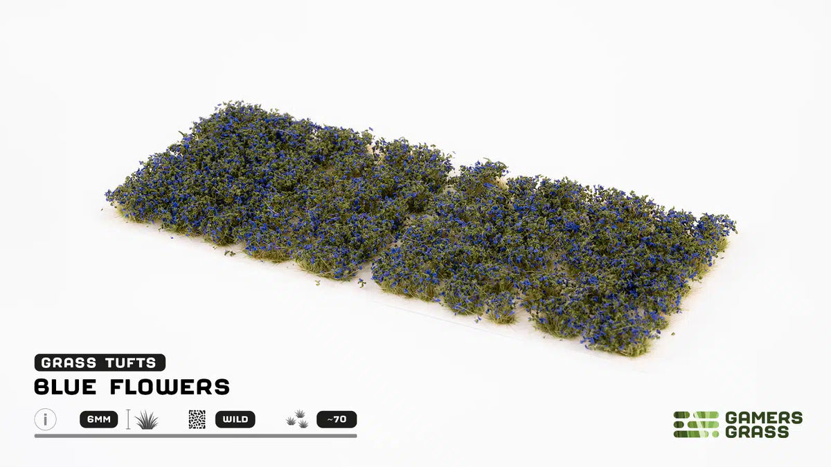 Blue Flowers - Wild