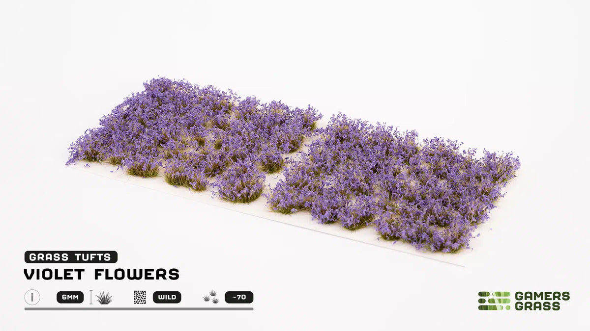 Violet Flowers - Wild