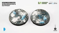 Svalarheima’s Outpost Bases, Round 55mm (x2)