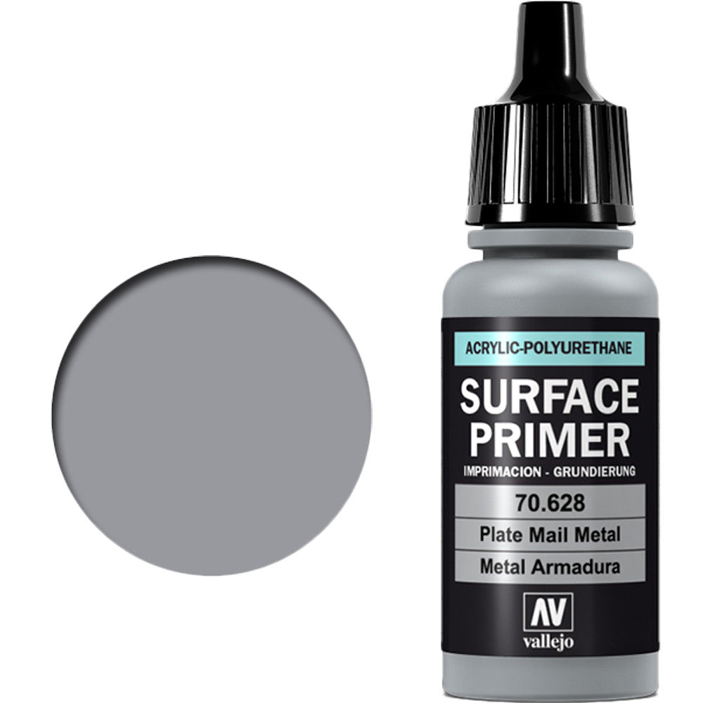 Vallejo Surface Primer: Plate Mail Metal