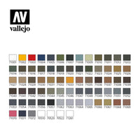 Vallejo Basic Model Air Color Paint Set