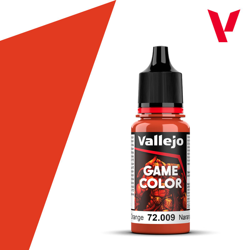 Vallejo Game Color: Hot Orange