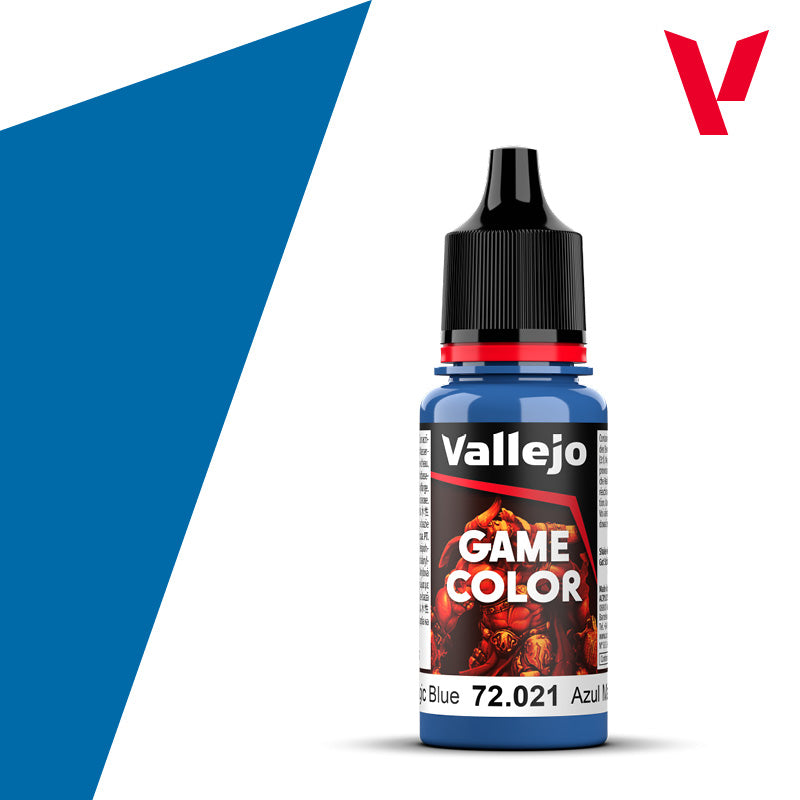 Vallejo Game Color 18ml - Magic Blue Vallejo Game Color 18ml - Magic Blue